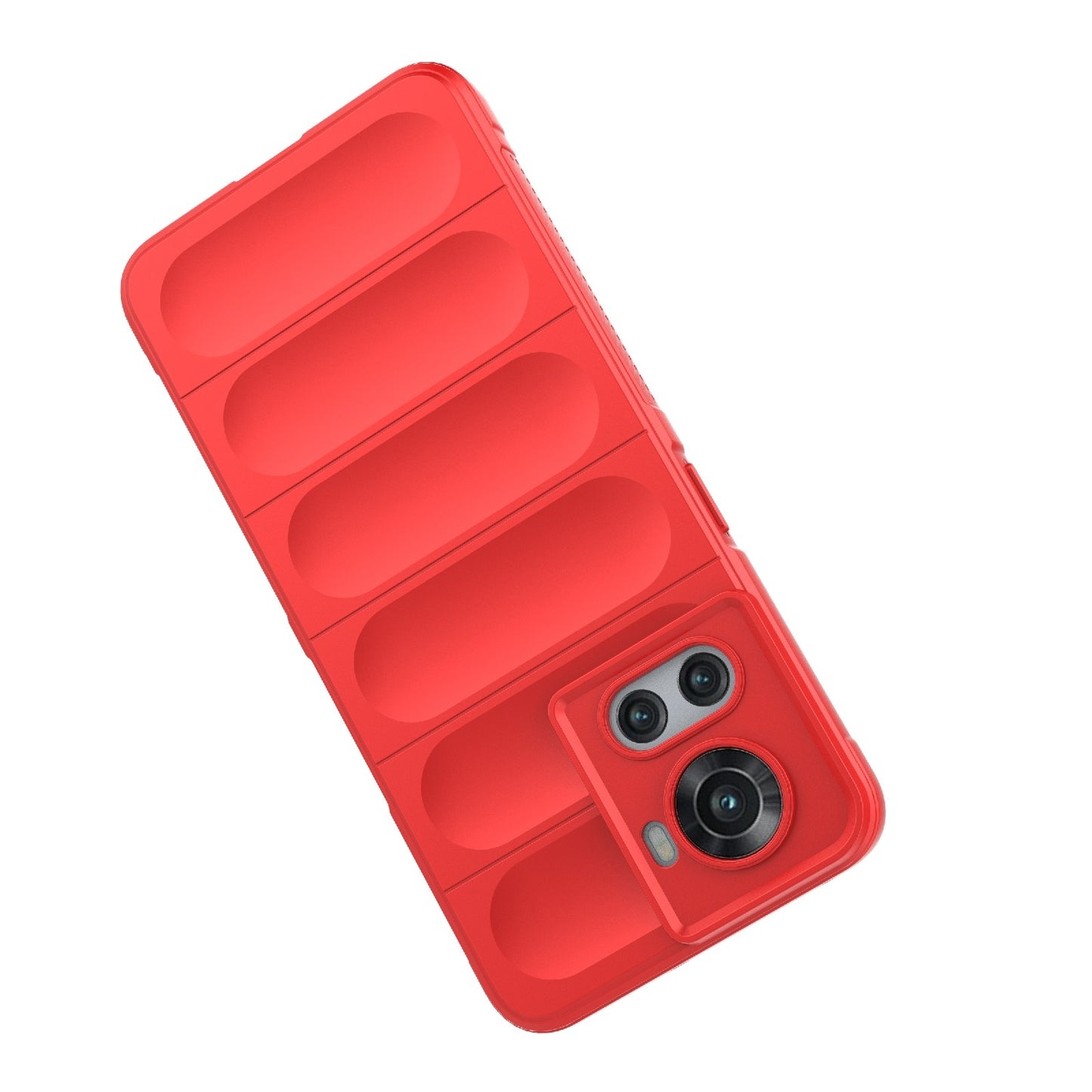 OnePlus 10R 5G Global Magic Shield TPU + Flannel Phone Case: Durable, Non-toxic, Easy Access, Stylish Design