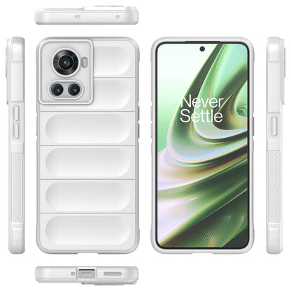 OnePlus 10R 5G Global Magic Shield TPU + Flannel Phone Case: Durable, Non-toxic, Easy Access, Stylish Design