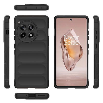 OnePlus Ace 3 5G Magic Shield TPU + Flannel Phone Case: Durable, Non-toxic, Easy Access, Stylish Design