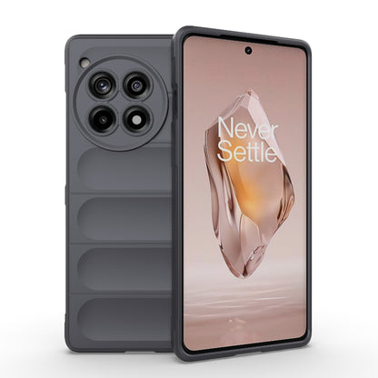 OnePlus Ace 3 5G Magic Shield TPU + Flannel Phone Case: Durable, Non-toxic, Easy Access, Stylish Design