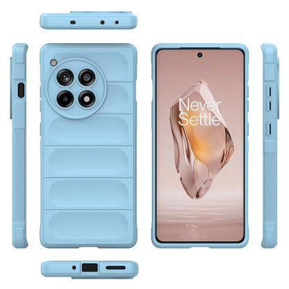 OnePlus Ace 3 5G Magic Shield TPU + Flannel Phone Case: Durable, Non-toxic, Easy Access, Stylish Design