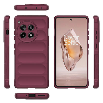 OnePlus Ace 3 5G Magic Shield TPU + Flannel Phone Case: Durable, Non-toxic, Easy Access, Stylish Design