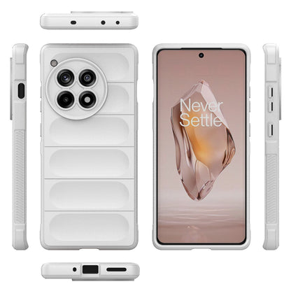 OnePlus Ace 3 5G Magic Shield TPU + Flannel Phone Case: Durable, Non-toxic, Easy Access, Stylish Design