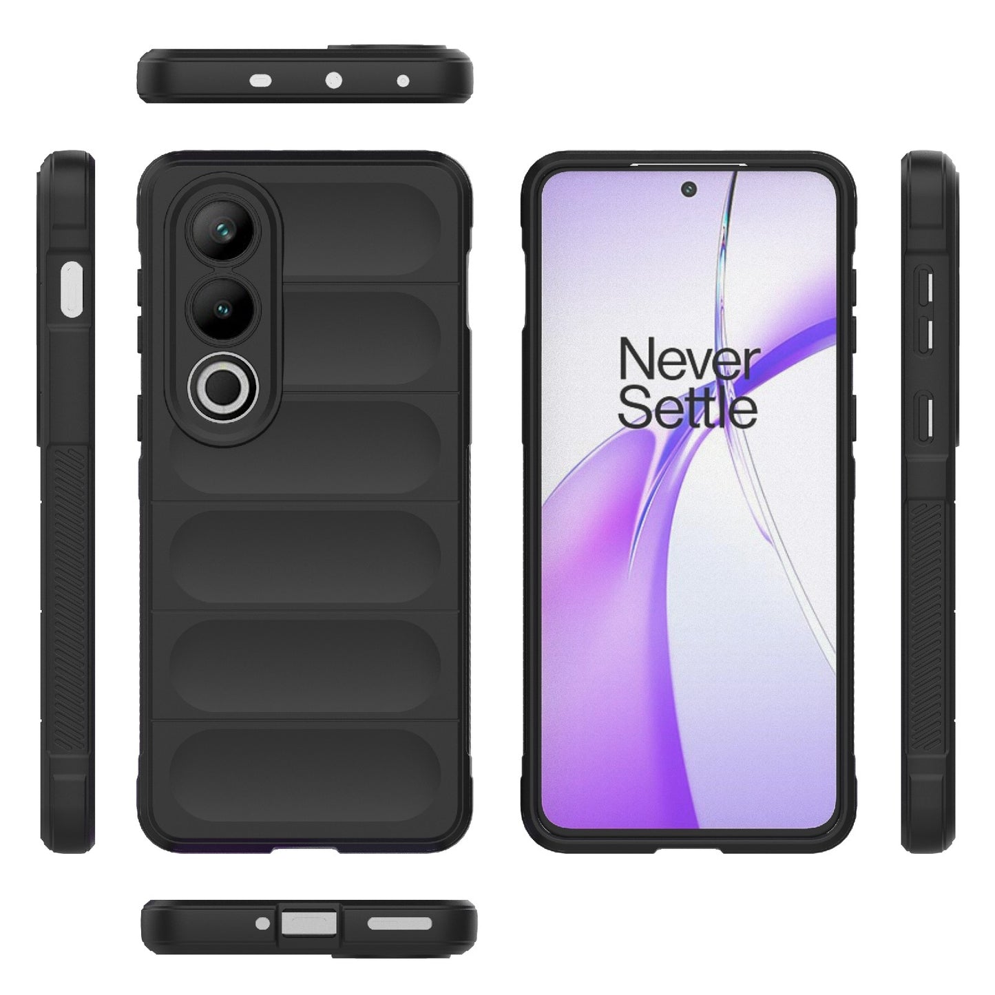 OnePlus Ace 3V Magic Shield TPU + Flannel Phone Case: Durable, Non-toxic, Easy Access, Stylish Design