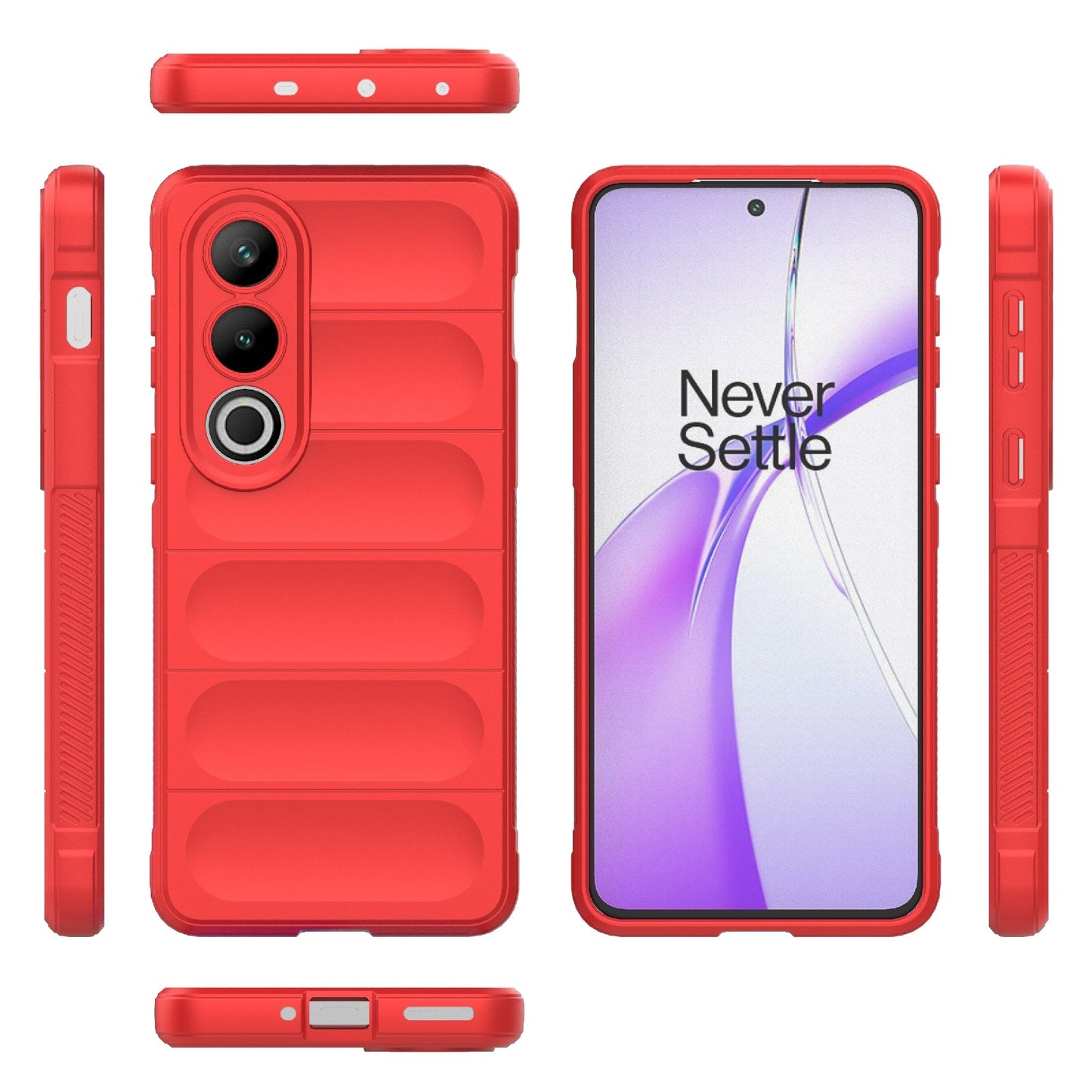 OnePlus Ace 3V Magic Shield TPU + Flannel Phone Case: Durable, Non-toxic, Easy Access, Stylish Design