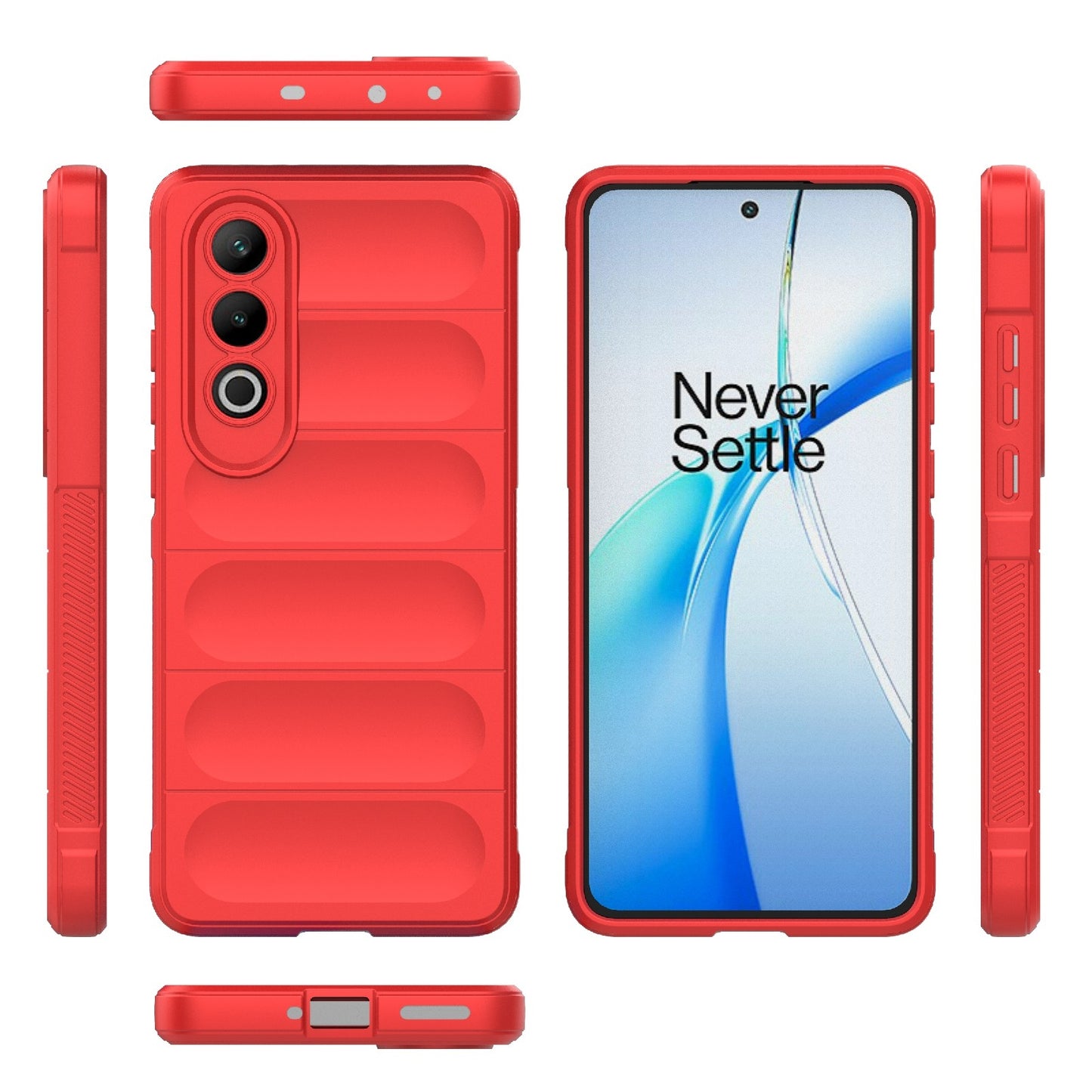 OnePlus Nord CE4 5G Global Magic Shield TPU + Flannel Phone Case: Durable, Non-toxic, Easy Access, Stylish Design