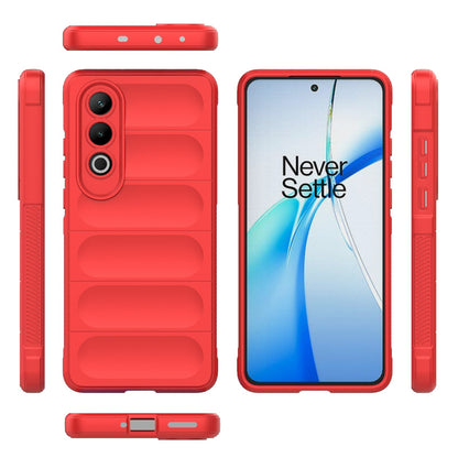 OnePlus Nord CE4 5G Global Magic Shield TPU + Flannel Phone Case: Durable, Non-toxic, Easy Access, Stylish Design