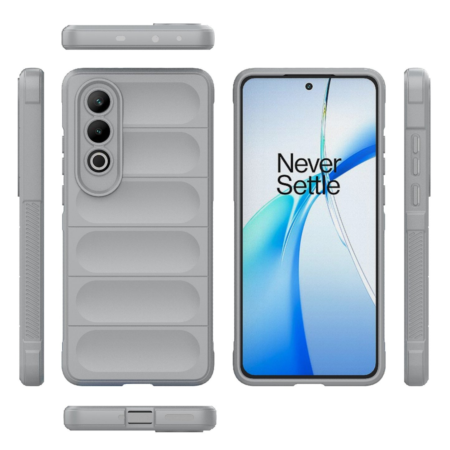 OnePlus Nord CE4 5G Global Magic Shield TPU + Flannel Phone Case: Durable, Non-toxic, Easy Access, Stylish Design