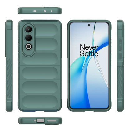 OnePlus Nord CE4 5G Global Magic Shield TPU + Flannel Phone Case: Durable, Non-toxic, Easy Access, Stylish Design