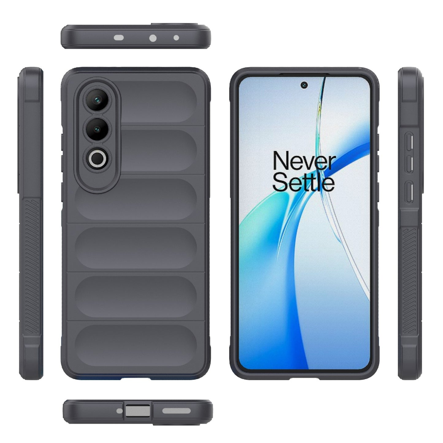 OnePlus Nord CE4 5G Global Magic Shield TPU + Flannel Phone Case: Durable, Non-toxic, Easy Access, Stylish Design