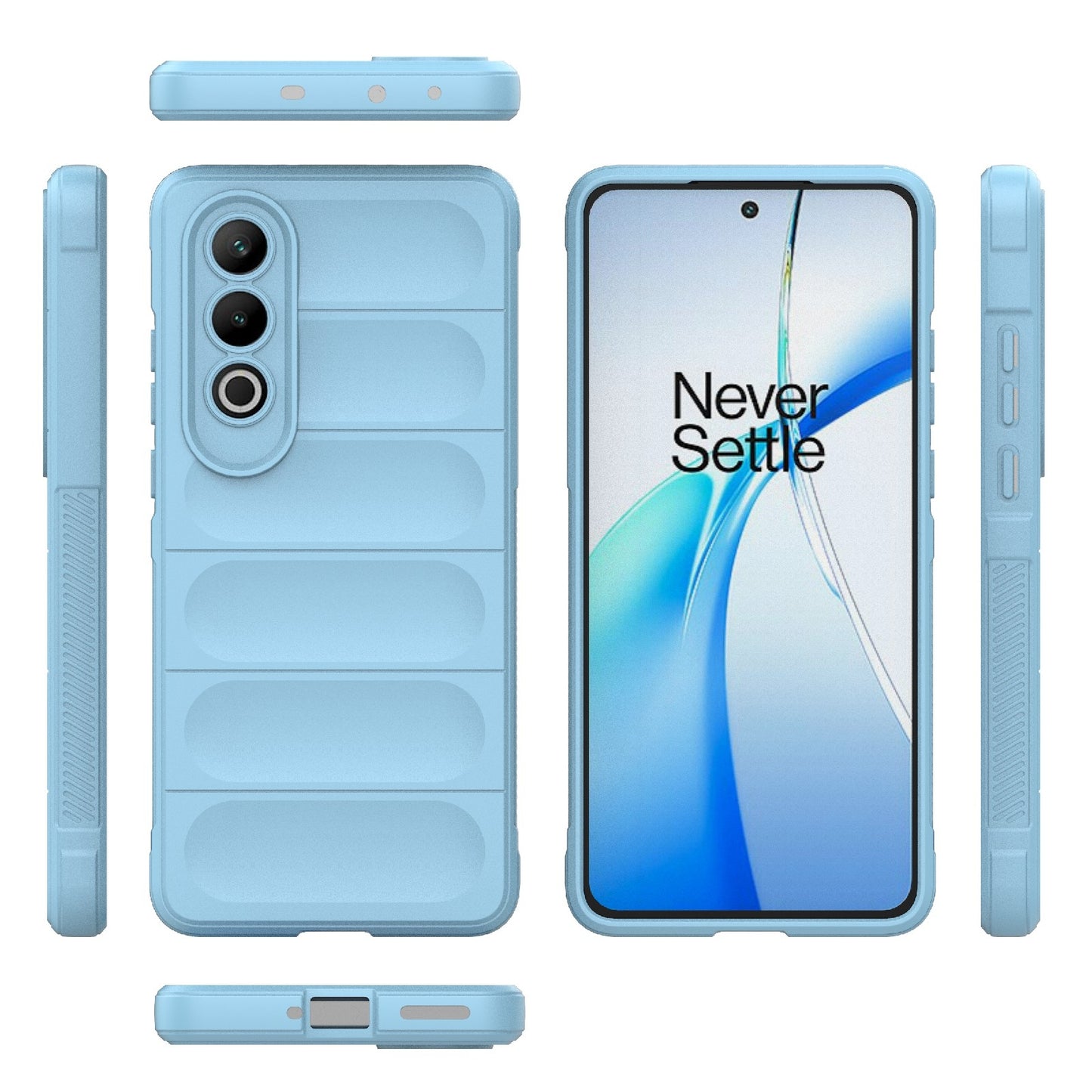 OnePlus Nord CE4 5G Global Magic Shield TPU + Flannel Phone Case: Durable, Non-toxic, Easy Access, Stylish Design