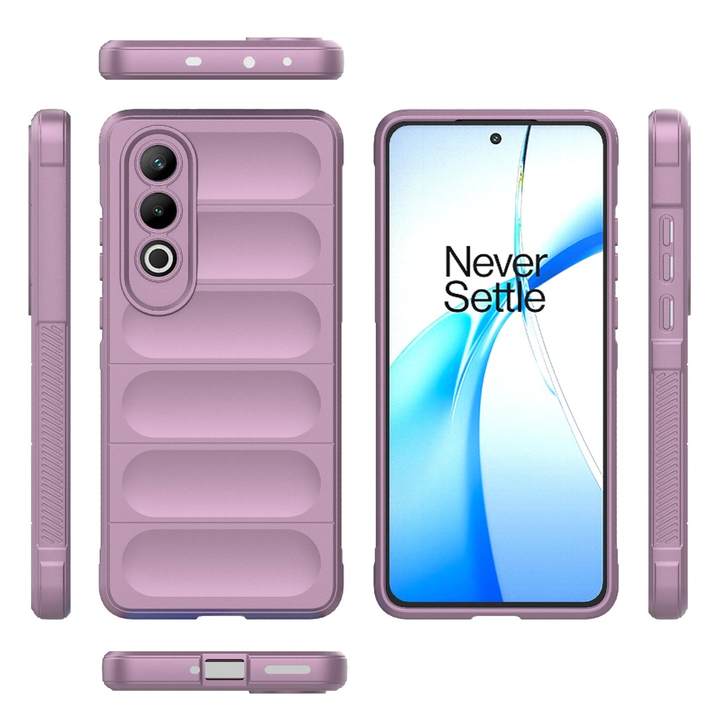 OnePlus Nord CE4 5G Global Magic Shield TPU + Flannel Phone Case: Durable, Non-toxic, Easy Access, Stylish Design