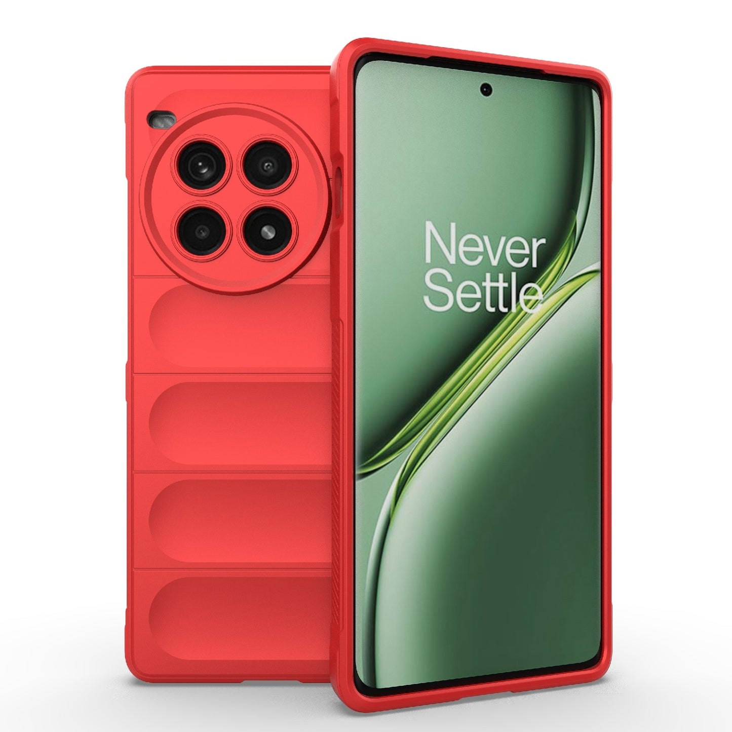 OnePlus Ace 3 Pro 5G Magic Shield TPU + Flannel Phone Case: Durable, Non-toxic, Easy Access, Stylish Design