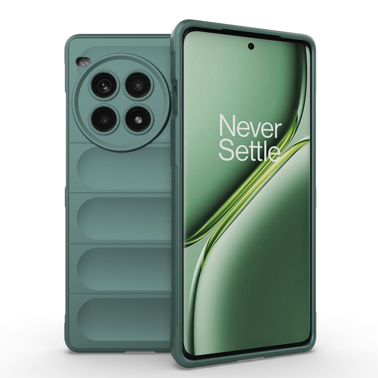 OnePlus Ace 3 Pro 5G Magic Shield TPU + Flannel Phone Case: Durable, Non-toxic, Easy Access, Stylish Design