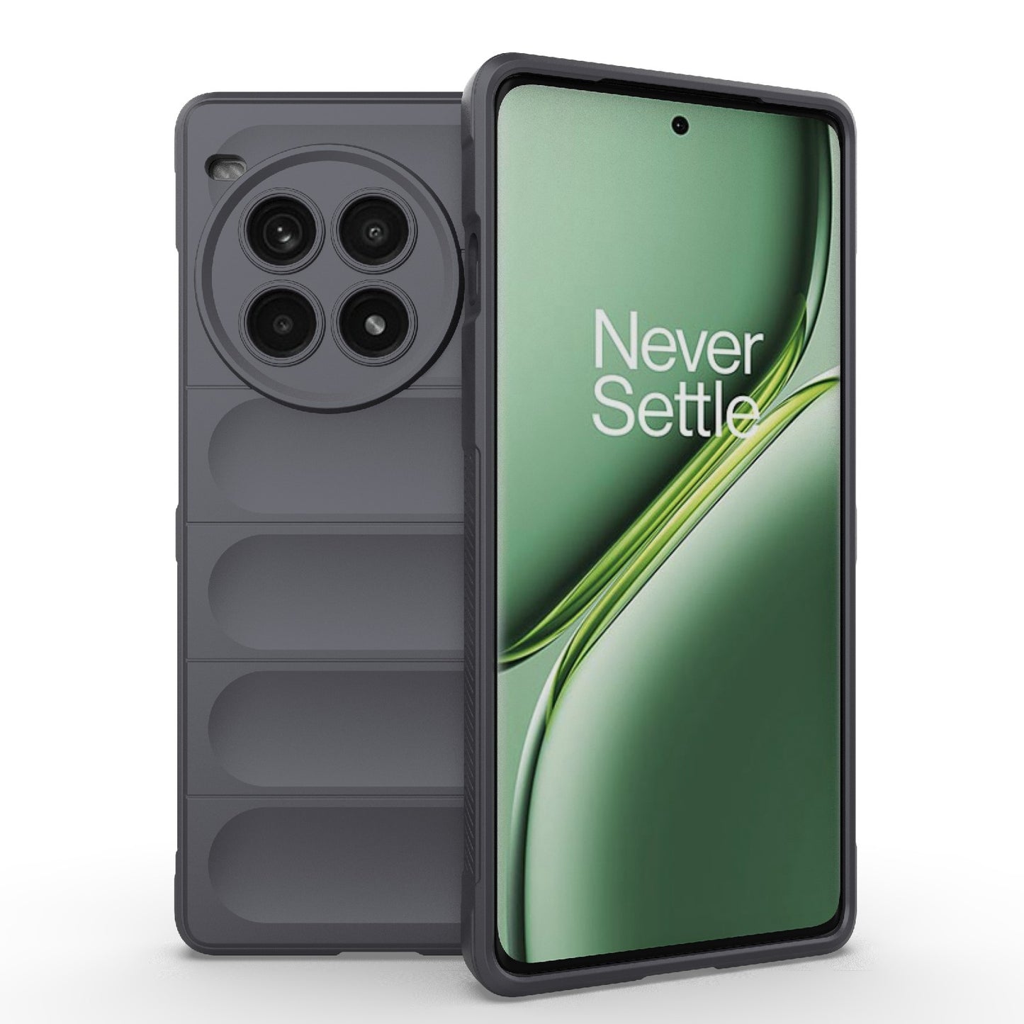 OnePlus Ace 3 Pro 5G Magic Shield TPU + Flannel Phone Case: Durable, Non-toxic, Easy Access, Stylish Design