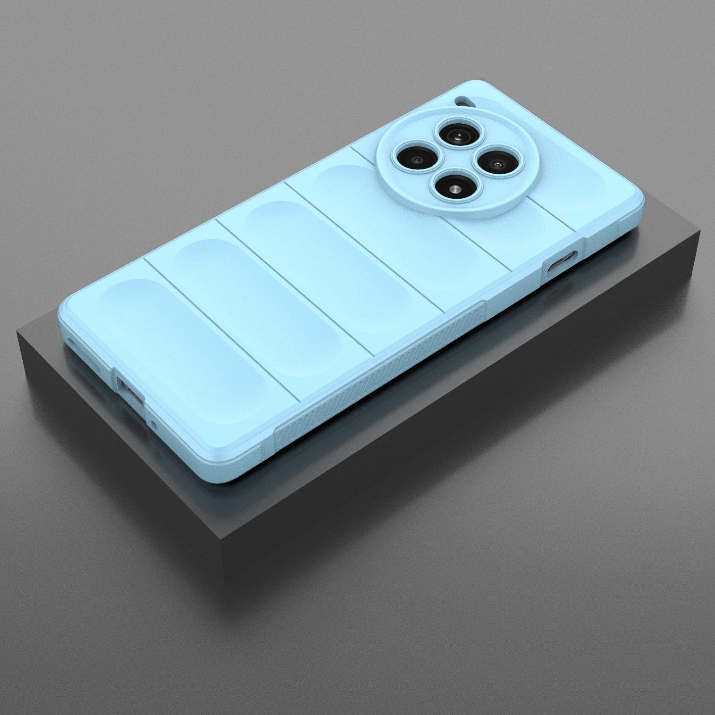 OnePlus Ace 3 Pro 5G Magic Shield TPU + Flannel Phone Case: Durable, Non-toxic, Easy Access, Stylish Design