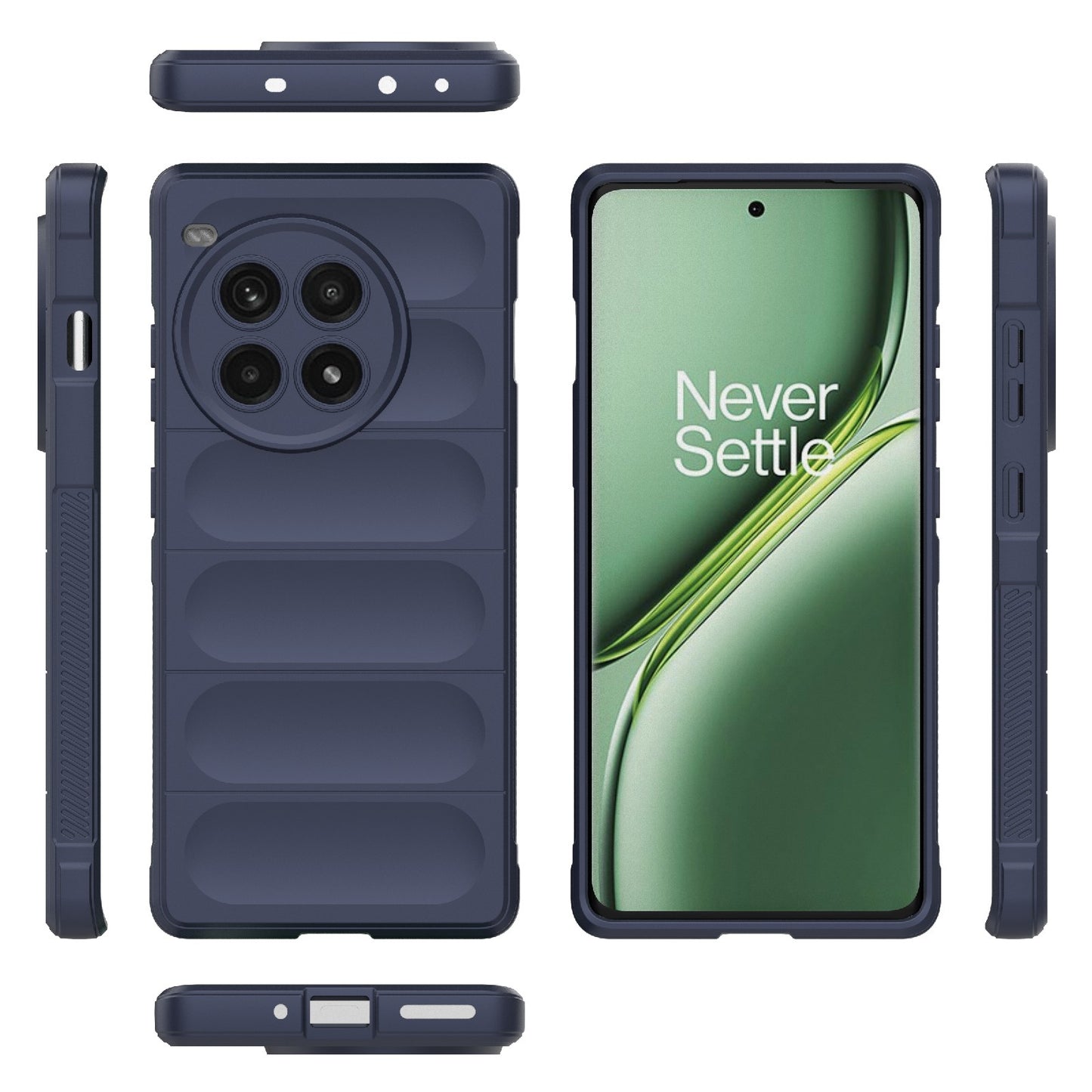 OnePlus Ace 3 Pro 5G Magic Shield TPU + Flannel Phone Case: Durable, Non-toxic, Easy Access, Stylish Design