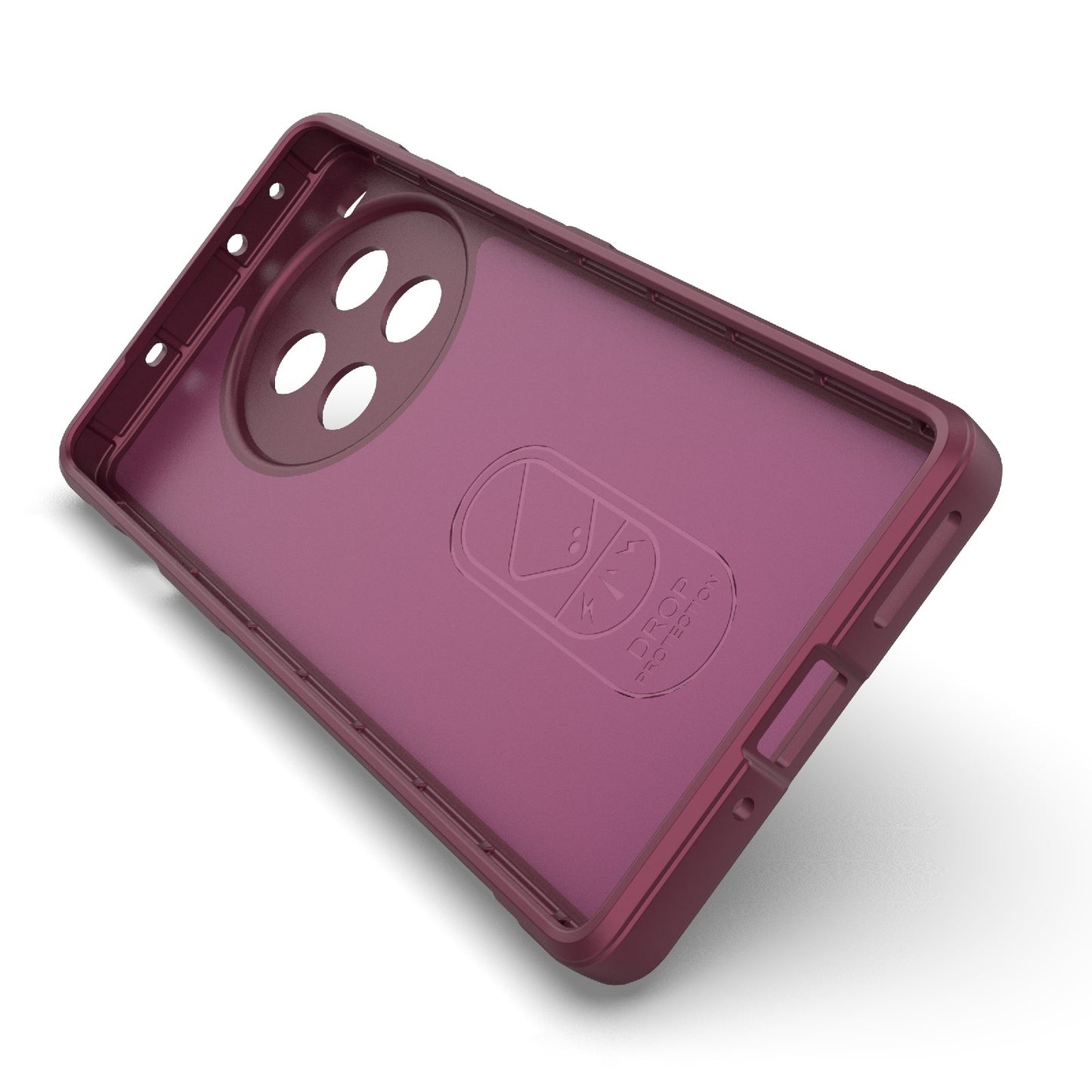 OnePlus Ace 3 Pro 5G Magic Shield TPU + Flannel Phone Case: Durable, Non-toxic, Easy Access, Stylish Design