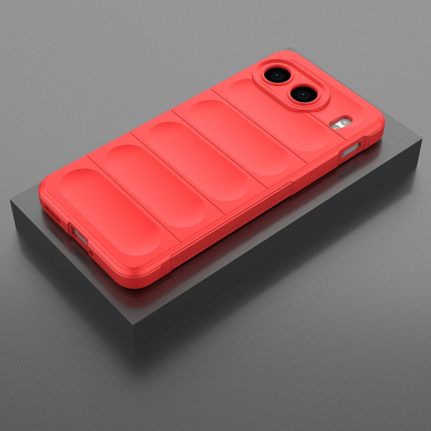 OnePlus Nord 4 5G Global Magic Shield TPU + Flannel Phone Case: Durable, Non-toxic, Easy Access, Stylish Design