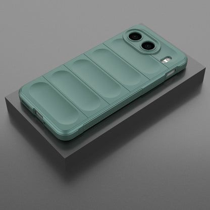 OnePlus Nord 4 5G Global Magic Shield TPU + Flannel Phone Case: Durable, Non-toxic, Easy Access, Stylish Design