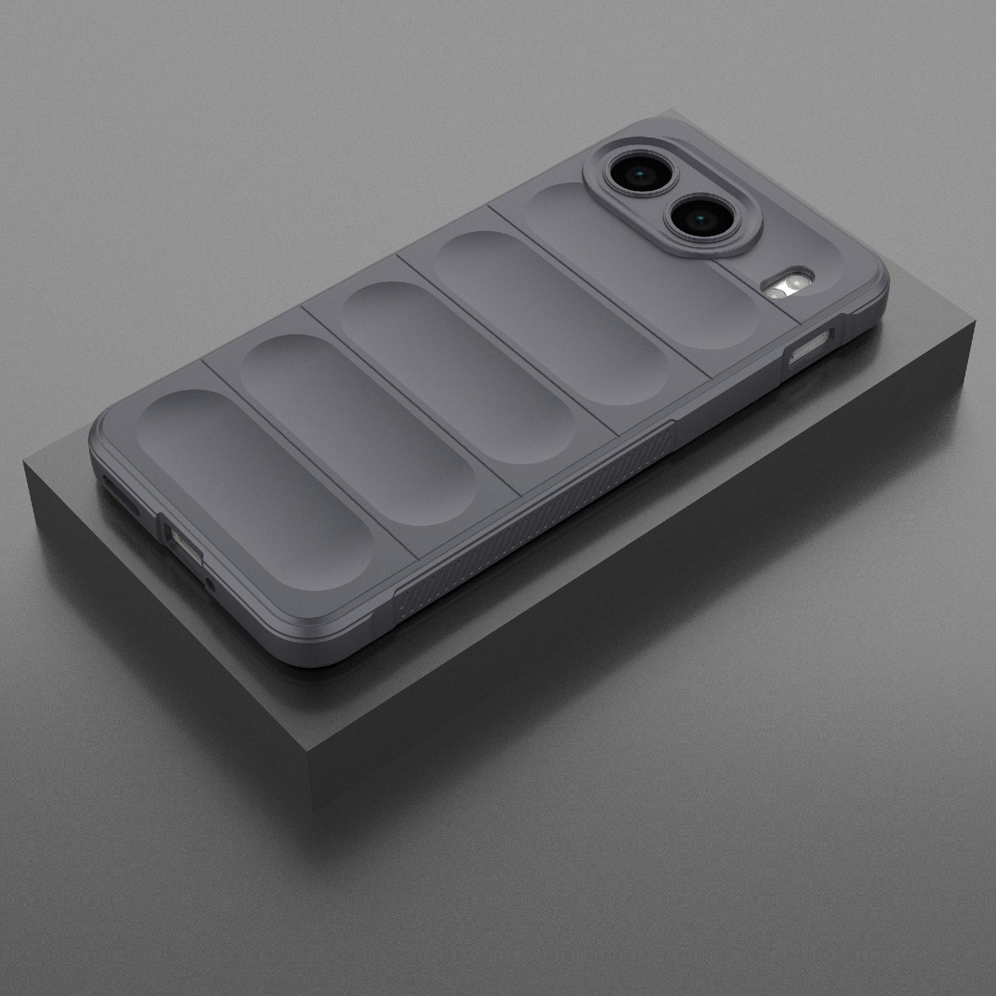 OnePlus Nord 4 5G Global Magic Shield TPU + Flannel Phone Case: Durable, Non-toxic, Easy Access, Stylish Design