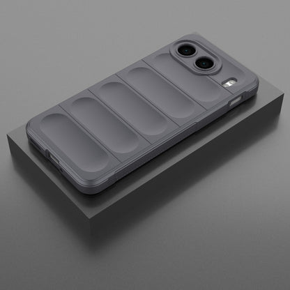 OnePlus Nord 4 5G Global Magic Shield TPU + Flannel Phone Case: Durable, Non-toxic, Easy Access, Stylish Design