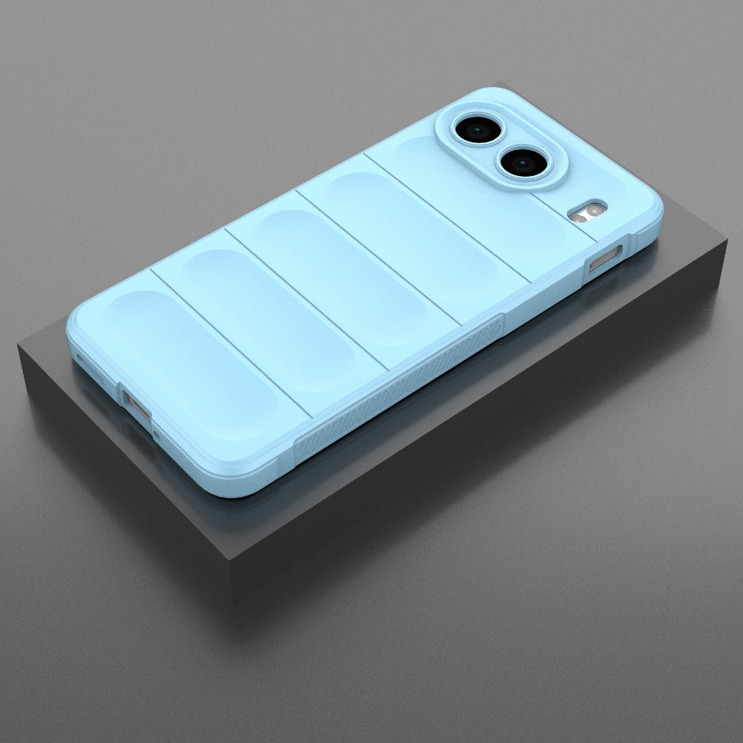 OnePlus Nord 4 5G Global Magic Shield TPU + Flannel Phone Case: Durable, Non-toxic, Easy Access, Stylish Design