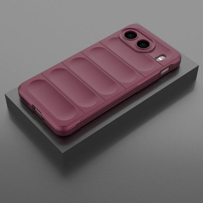 OnePlus Nord 4 5G Global Magic Shield TPU + Flannel Phone Case: Durable, Non-toxic, Easy Access, Stylish Design