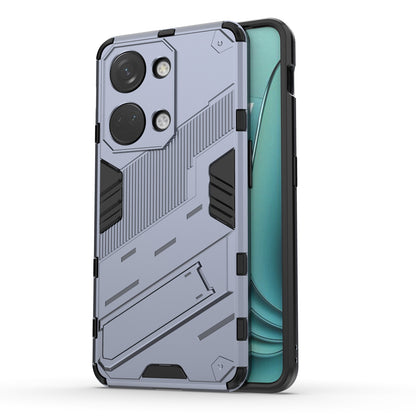 OnePlus Ace 2V Punk Shockproof Phone Case - Punk Armor 2-in-1 PC + TPU with Invisible Holder