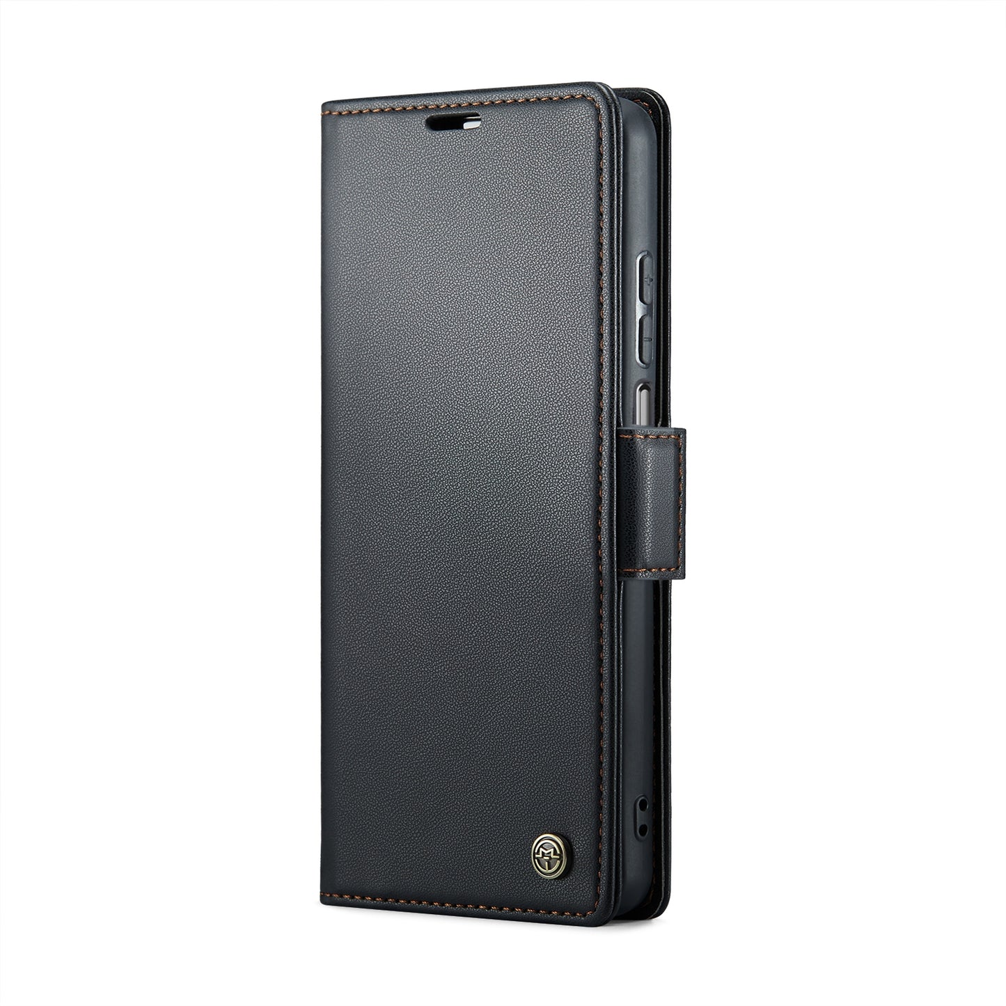 Realme 10 Pro 5G Leather Wallet Case - RFID Blocking, Stand Function, Card Slots