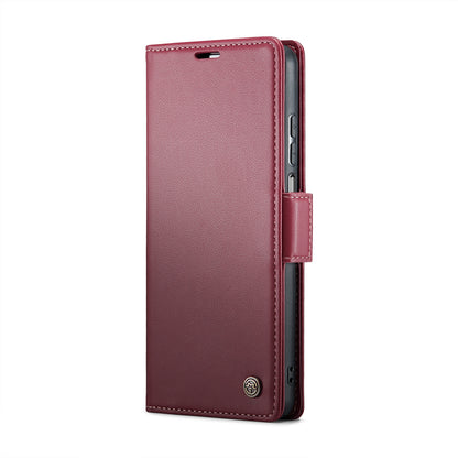 Realme 10 Pro 5G Leather Wallet Case - RFID Blocking, Stand Function, Card Slots