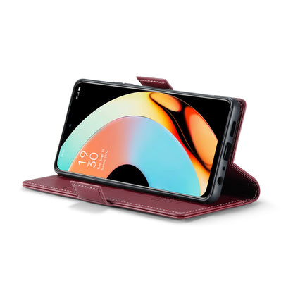 Realme 10 Pro 5G Leather Wallet Case - RFID Blocking, Stand Function, Card Slots
