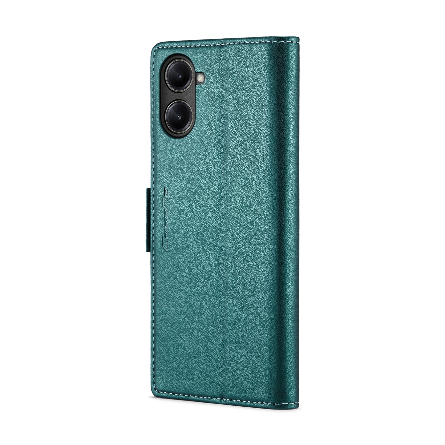 Realme 10 Pro 5G Leather Wallet Case - RFID Blocking, Stand Function, Card Slots