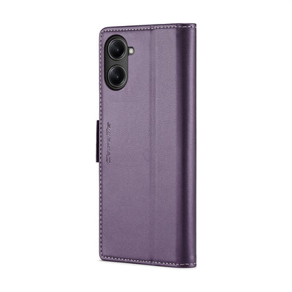 Realme 10 Pro 5G Leather Wallet Case - RFID Blocking, Stand Function, Card Slots