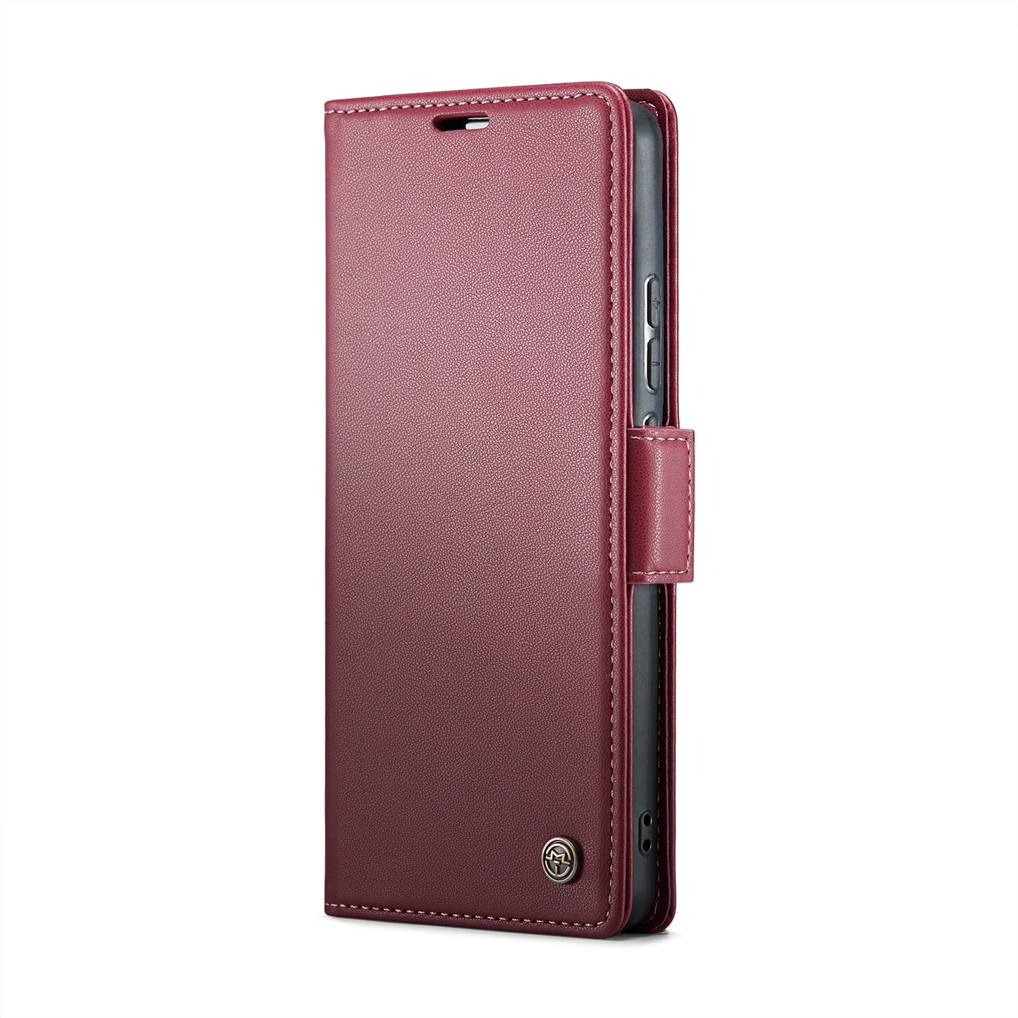 Realme 10 Pro+ Leather Wallet Case - RFID Blocking, Stand Function, Card Slots