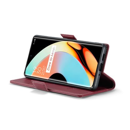 Realme 10 Pro+ Leather Wallet Case - RFID Blocking, Stand Function, Card Slots