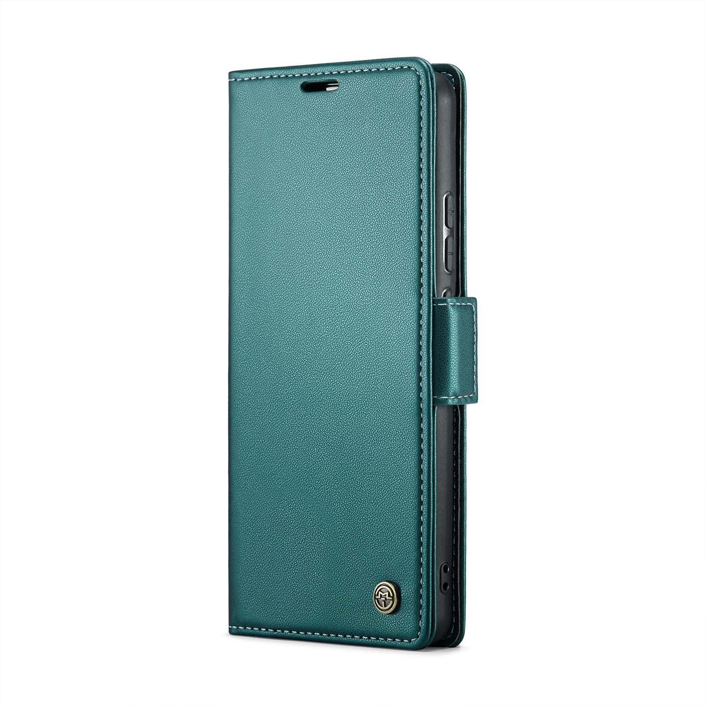 Realme 10 Pro+ Leather Wallet Case - RFID Blocking, Stand Function, Card Slots