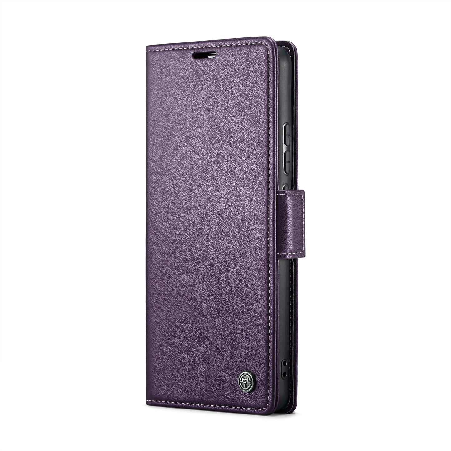 Realme 10 Pro+ Leather Wallet Case - RFID Blocking, Stand Function, Card Slots