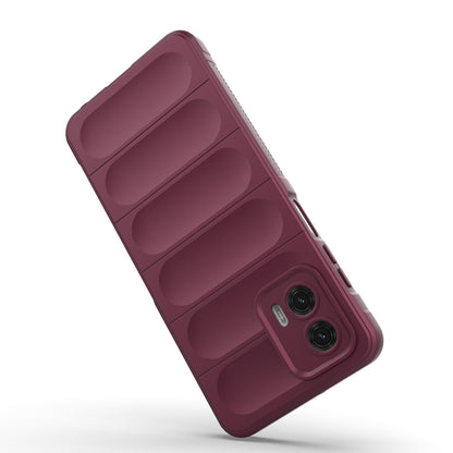 Motorola Moto G73 5G Magic Shield TPU + Flannel Phone Case: Durable, Non-toxic, Easy Access, Stylish Design