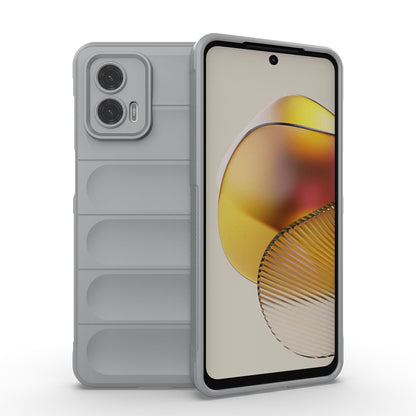Motorola Moto G73 5G Magic Shield TPU + Flannel Phone Case: Durable, Non-toxic, Easy Access, Stylish Design