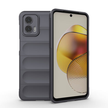 Motorola Moto G73 5G Magic Shield TPU + Flannel Phone Case: Durable, Non-toxic, Easy Access, Stylish Design