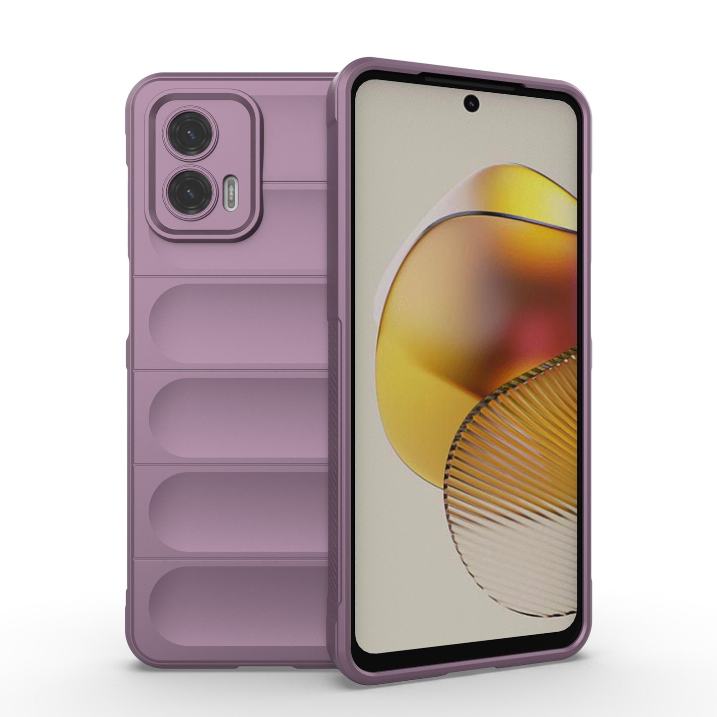 Motorola Moto G73 5G Magic Shield TPU + Flannel Phone Case: Durable, Non-toxic, Easy Access, Stylish Design