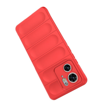Motorola Edge 40 5G Magic Shield TPU + Flannel Phone Case: Durable, Non-toxic, Easy Access, Stylish Design