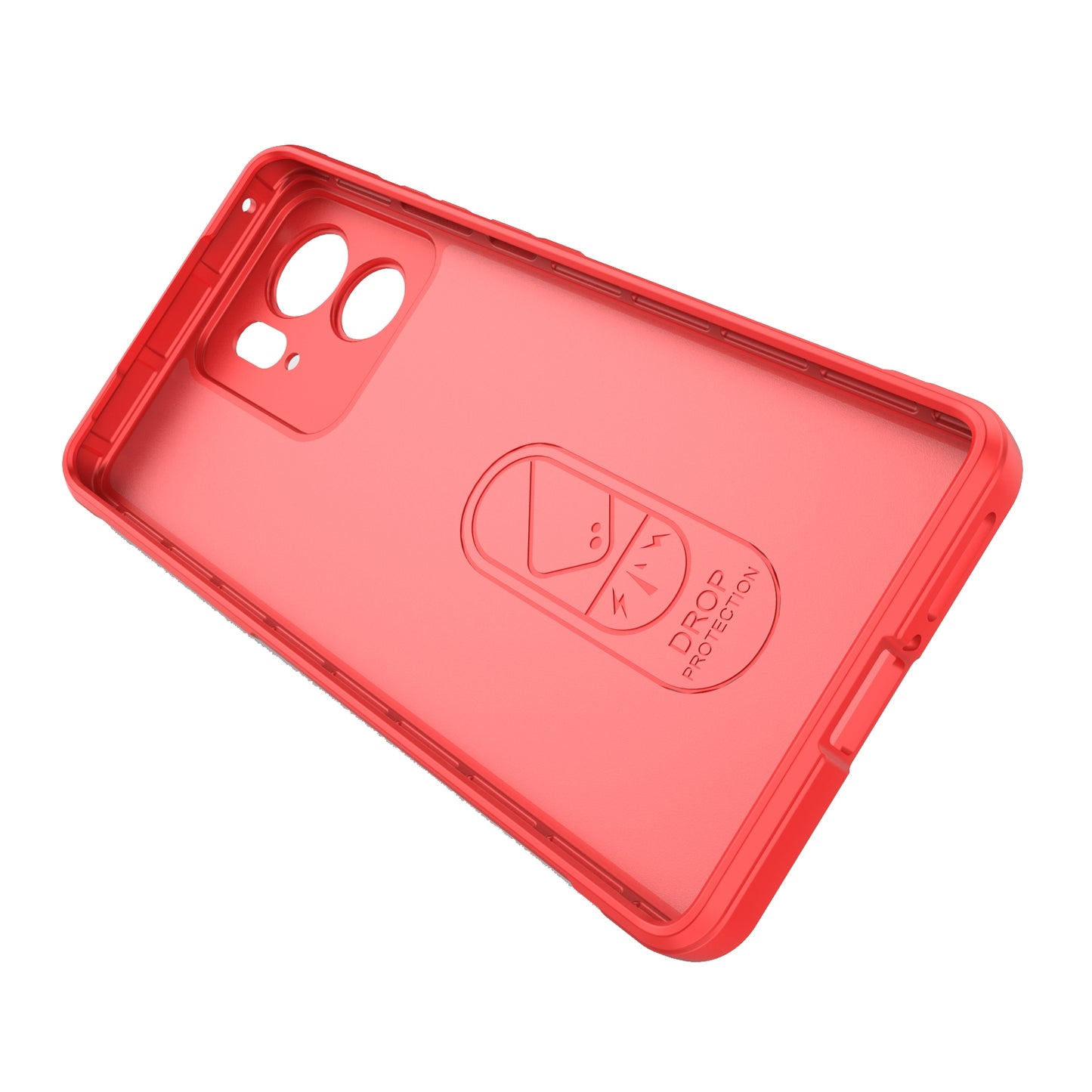 Motorola Edge 40 5G Magic Shield TPU + Flannel Phone Case: Durable, Non-toxic, Easy Access, Stylish Design