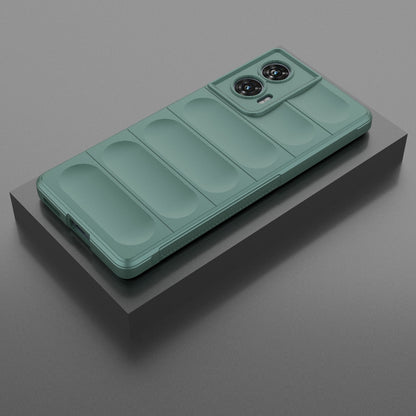 Motorola Edge 50 Fusion 5G Global Magic Shield TPU + Flannel Phone Case: Durable, Non-toxic, Easy Access, Stylish Design