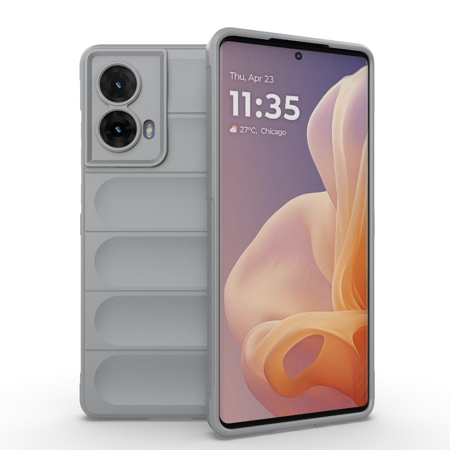 Motorola Moto G85 5G Global Magic Shield TPU + Flannel Phone Case: Durable, Non-toxic, Easy Access, Stylish Design