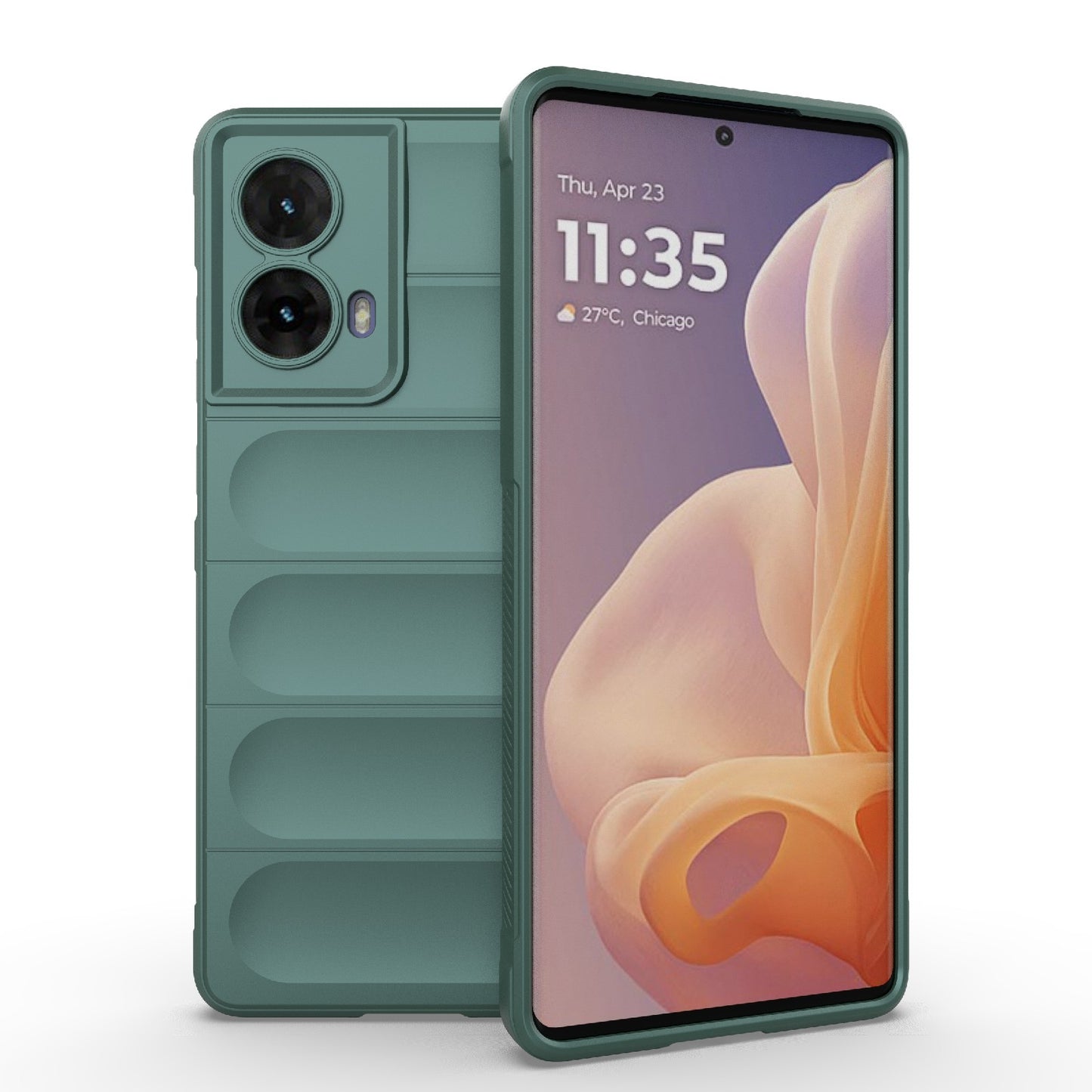 Motorola Moto G85 5G Global Magic Shield TPU + Flannel Phone Case: Durable, Non-toxic, Easy Access, Stylish Design