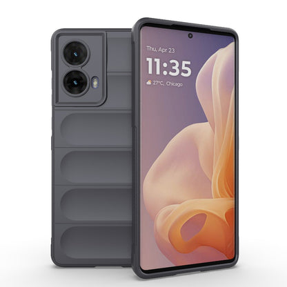Motorola Moto G85 5G Global Magic Shield TPU + Flannel Phone Case: Durable, Non-toxic, Easy Access, Stylish Design