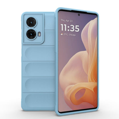 Motorola Moto G85 5G Global Magic Shield TPU + Flannel Phone Case: Durable, Non-toxic, Easy Access, Stylish Design