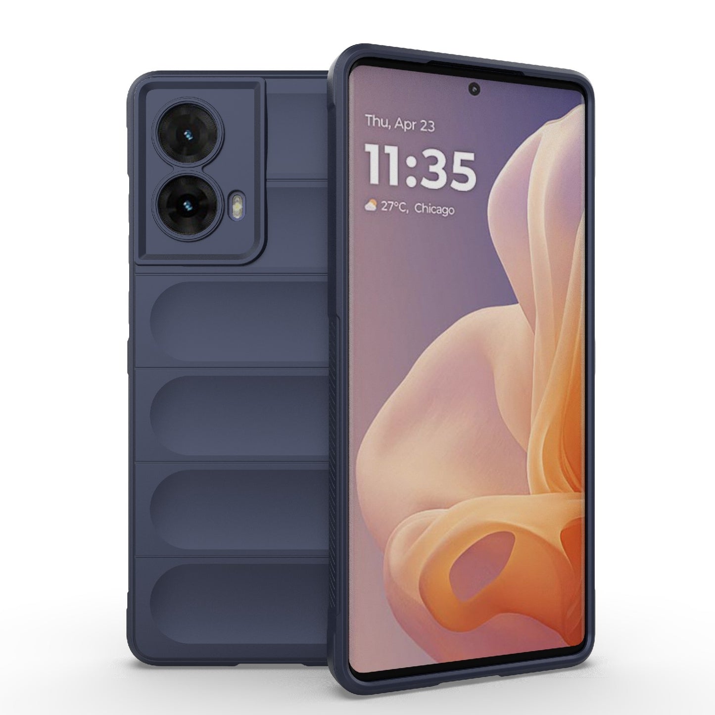 Motorola Moto G85 5G Global Magic Shield TPU + Flannel Phone Case: Durable, Non-toxic, Easy Access, Stylish Design